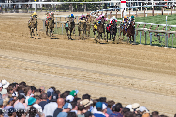 Down the stretch in R8