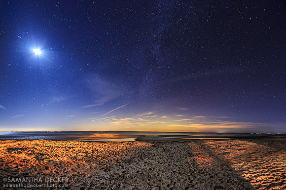 Milky Way Over First Encounter Beach, Eastham, Cape Cod
