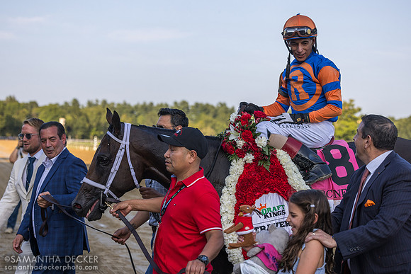 Fierceness heading to the winner's circle
