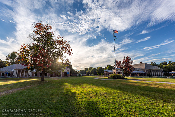 Saratoga Spa State Park in Fall