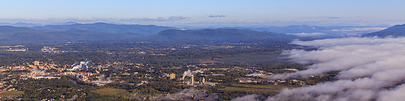 Glens Falls (left) and Lake George (right), NY