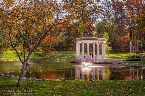 Congress Park in Fall