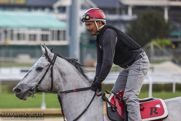 Santos Rivera on a Phil Bauer trainee, Churchill Downs, 2025