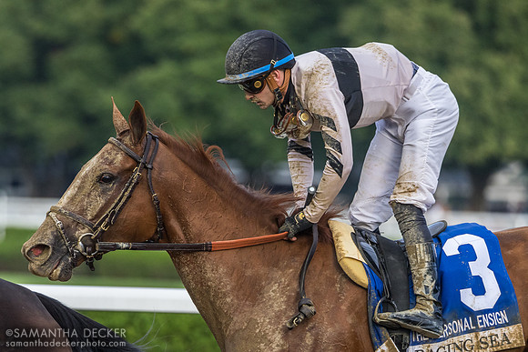 Raging Sea wins the Personal Ensign