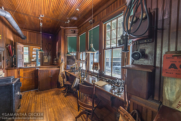 Train station, Shelburne Museum