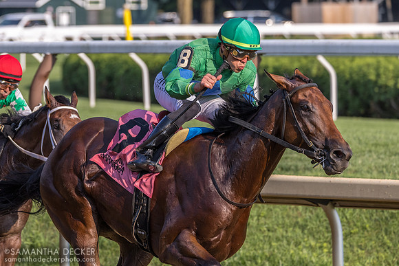 Mo Plex and Irad Ortiz win the Sanford S.
