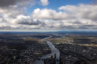 Troy, NY from above, 2025