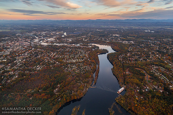 Glens Falls from Above