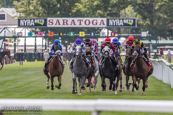 Down the backstretch in R2