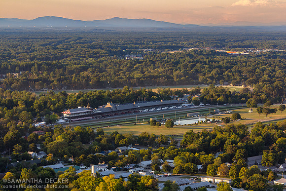 Saratoga Race Course from Above, 2015