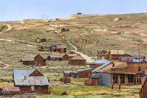 Remains of Bodie Ghost Town