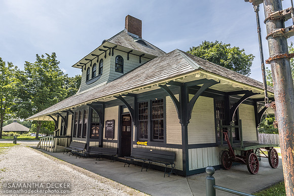 Train station, Shelburne Museum