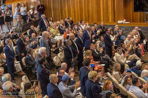 Hall of Fame members at the 2025 Induction Ceremony