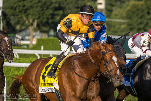 Carson's Run wins the Saratoga Derby