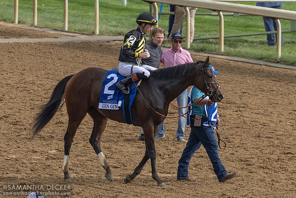 Gin Gin wins the 2025 Grade III Doubledogdare Stakes at Keeneland