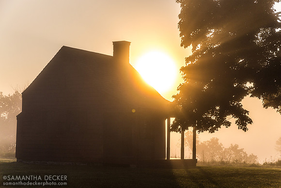 Neilson Home, Saratoga Battlefield, 2014