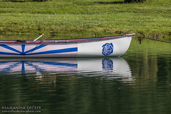 Last look at Arcangelo's canoe
