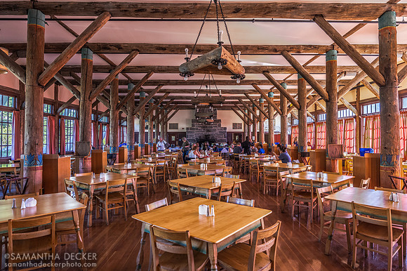 Paradise Inn DIning Room, Mt. Rainier National Park