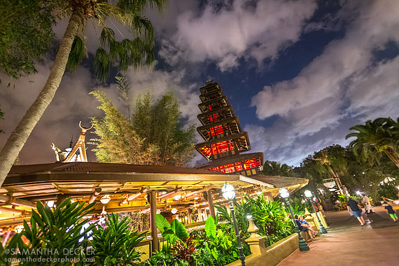 The Enchanted Tiki Room at Night