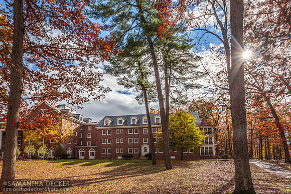 Gideon Putnam Hotel, Sunset at Saratoga Spa State Park