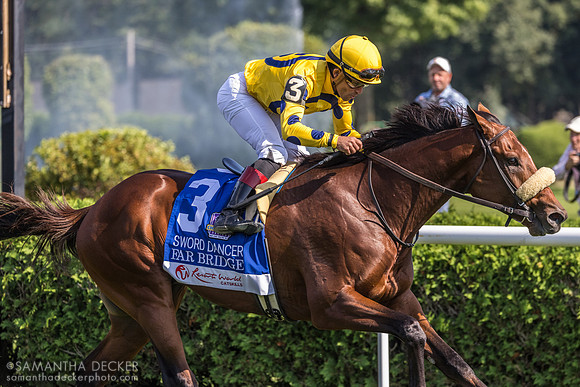 Far Bridge wins the Sword Dancer