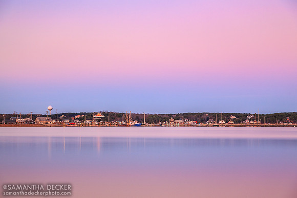 Pink Skies at Indian Neck Beach, Wellfleet, Cape Cod