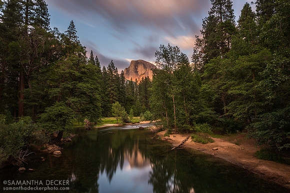 Sunset Over Half Dome, Yosemite National Park, 2014